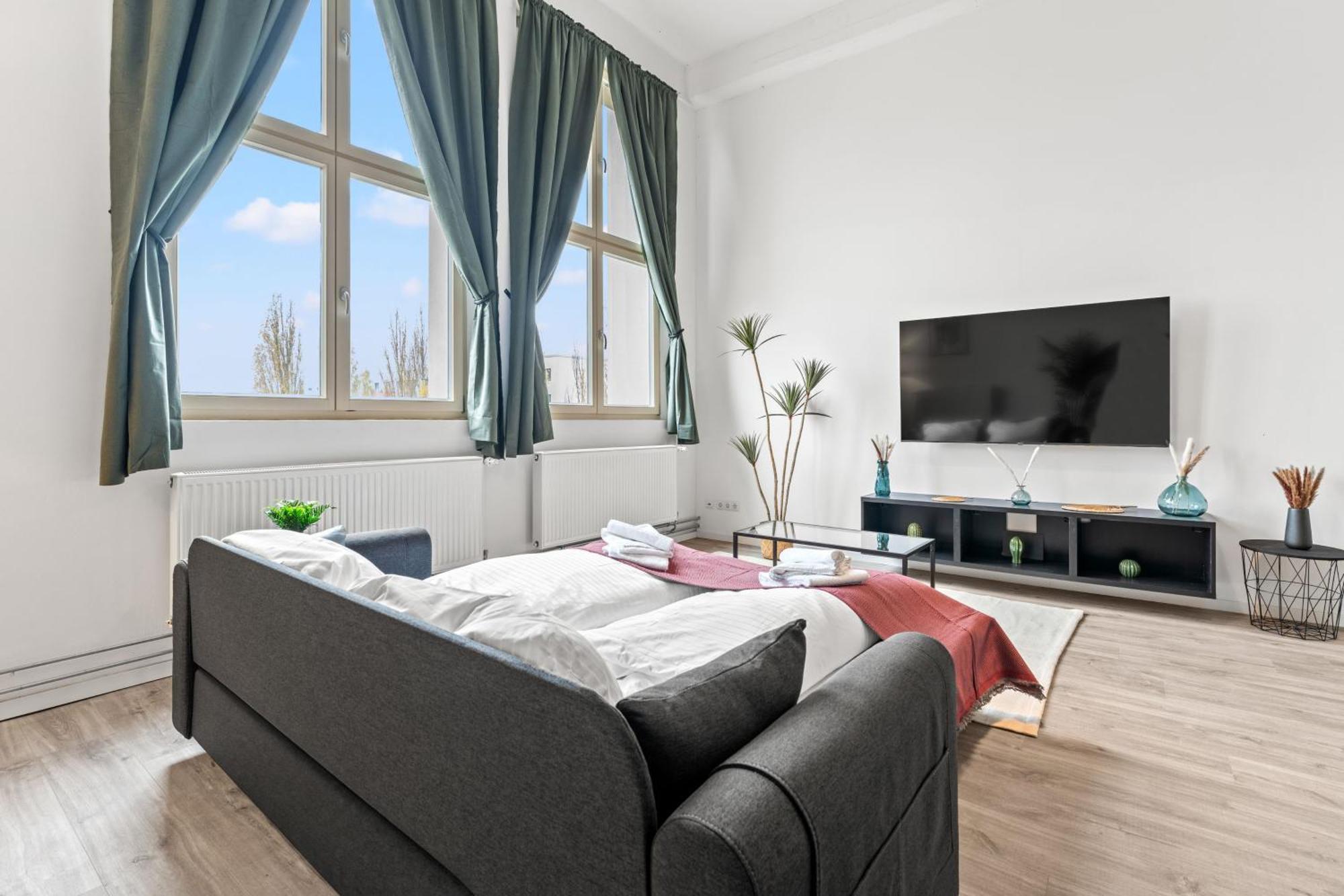 Mint Apartment Ueber Der Stadt Parken Kueche Wifi Берлін Екстер'єр фото