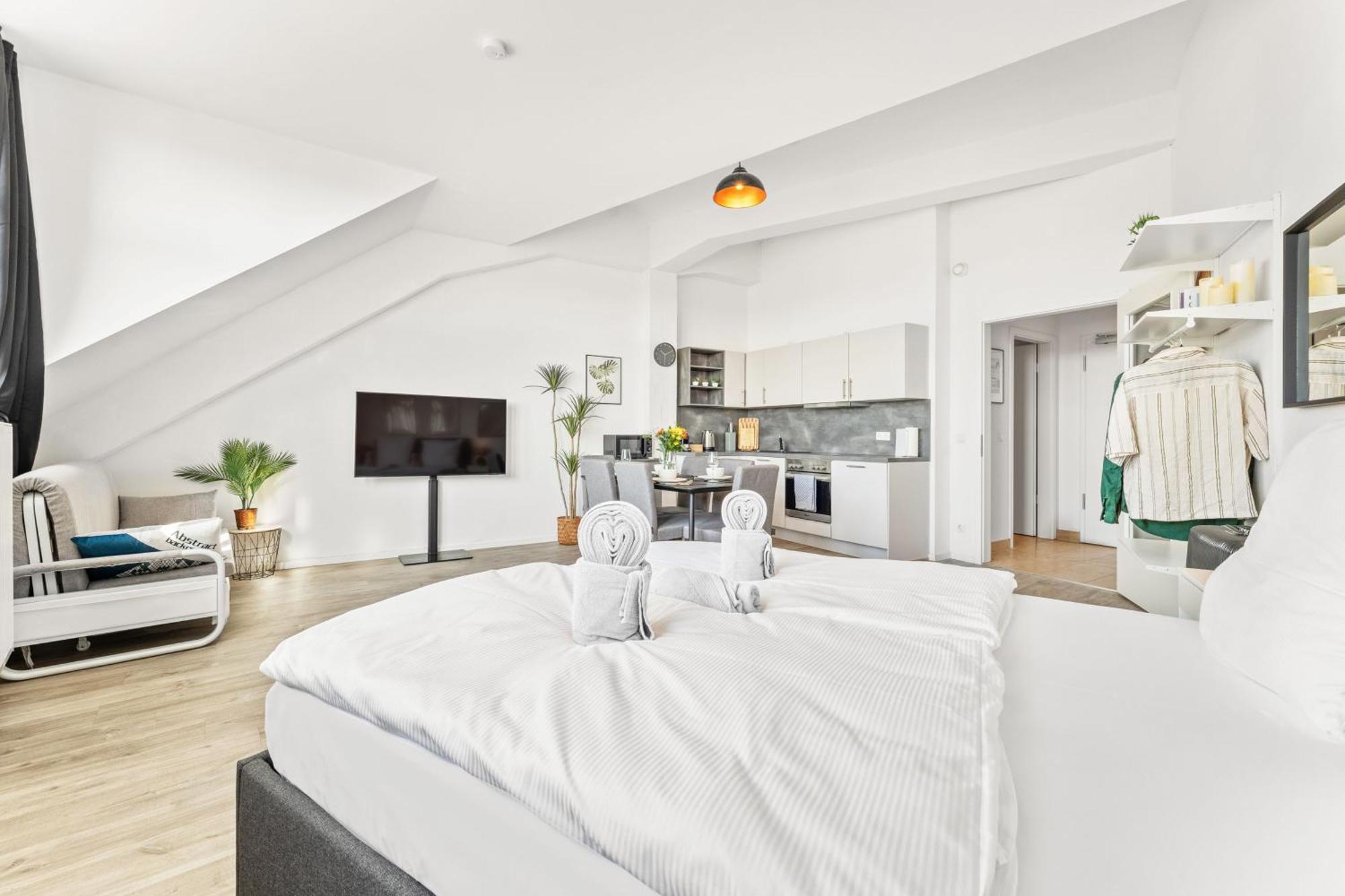 Mint Apartment Ueber Der Stadt Parken Kueche Wifi Берлін Екстер'єр фото